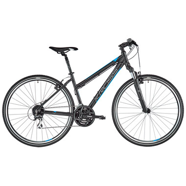 Bicicleta todocamino KROSS EVADO 3.0 TRAPEZ Mujer Negro/Azul 2020 0